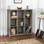 Braca 39″ H x 37.4″ W Cube Bookcase - Chic Decora