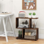 Brenae Geometric Bookcase - Chic Decora