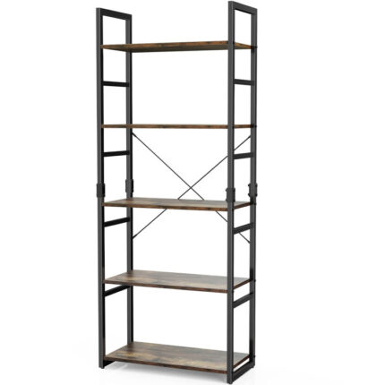 Umaiza Ladder Storage Bookcase - Chic Decora