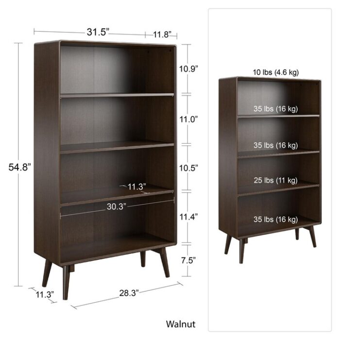 Brittany Bookcase - Chic Decora