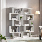 CC-JHBookcase-ZF Geometric Bookcase - Chic Decora