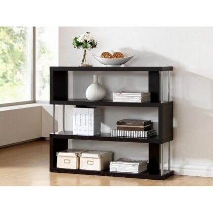 Calysta Geometric Bookcase - Chic Decora