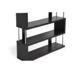 Calysta Geometric Bookcase - Chic Decora