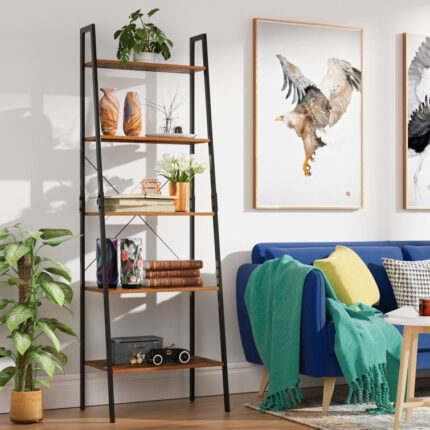 Camilo Ladder Bookcase - Chic Decora