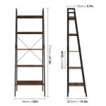 Camilo Ladder Bookcase - Chic Decora