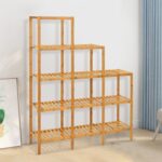 Cania Step Bookcase - Chic Decora