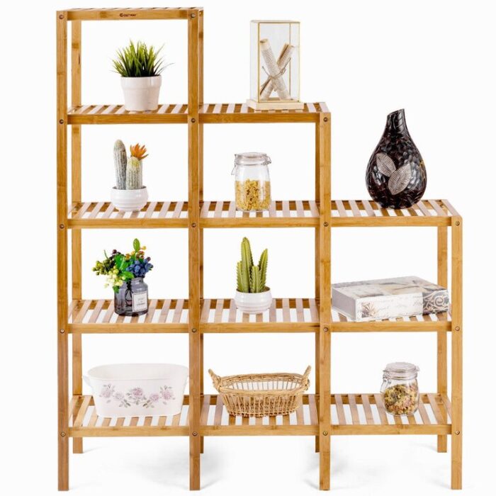 Cania Step Bookcase - Chic Decora