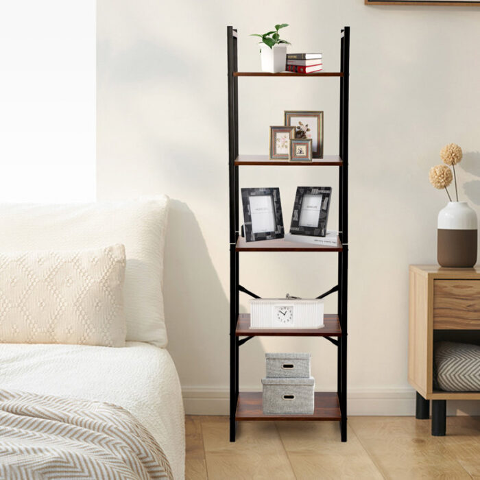 Cannes Etagere Bookcase - Chic Decora