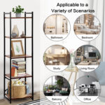 Cannes Etagere Bookcase - Chic Decora