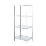 Carolina Etagere Bookcase - Chic Decora