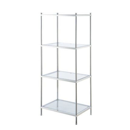 Carolina Etagere Bookcase - Chic Decora