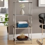 Carolina Etagere Bookcase - Chic Decora