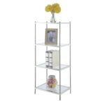 Carolina Etagere Bookcase - Chic Decora