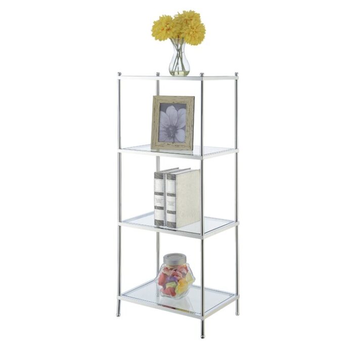 Carolina Etagere Bookcase - Chic Decora