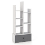 Catryn Storage Bookcase - Chic Decora