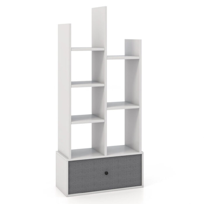 Catryn Storage Bookcase - Chic Decora