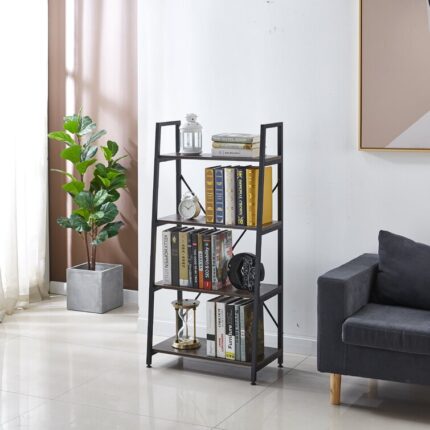 Aghadavy 5-Tier Corner Bookcases - Chic Decora