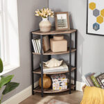 Chaoyichi Corner Bookcase - Chic Decora