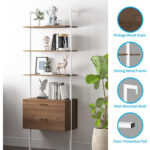 Charda Ladder Bookcase - Chic Decora