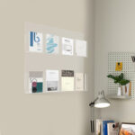 Cheriton Wall Mount Acrylic Brochure Holder - Chic Decora