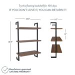 Chira Floating Bookcase - Chic Decora