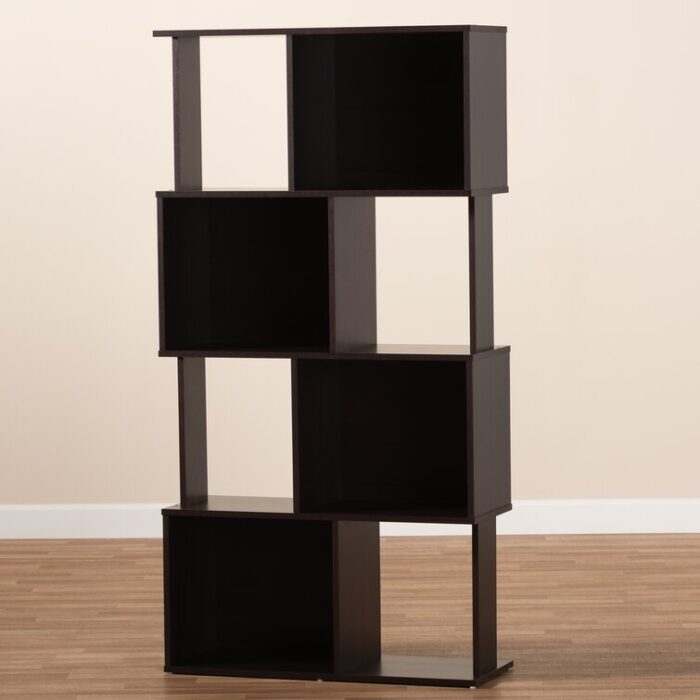 Christabelle Geometric Bookcase - Chic Decora