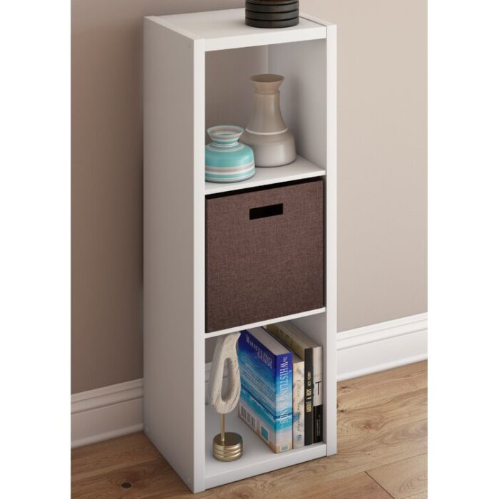 ClosetMaid 43.98″ H x 15.87″ W Cube Bookcase - Chic Decora