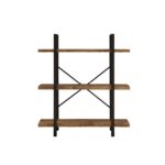 Cole Etagere Bookcase with Metal Frame - Chic Decora