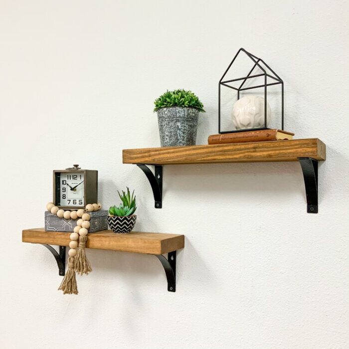 Collin 2 Piece Accent Shelf - Chic Decora