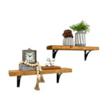 Collin 2 Piece Accent Shelf - Chic Decora