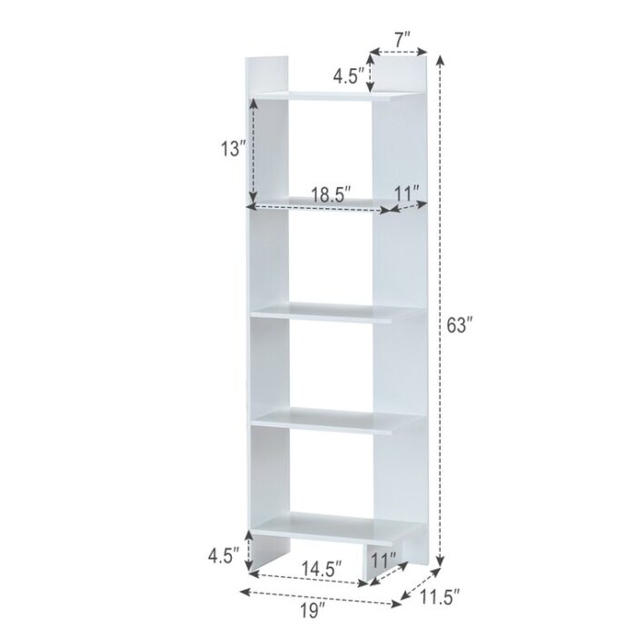 Colma Bookcase - Chic Decora