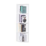 Coolranny Corner Bookcase - Chic Decora