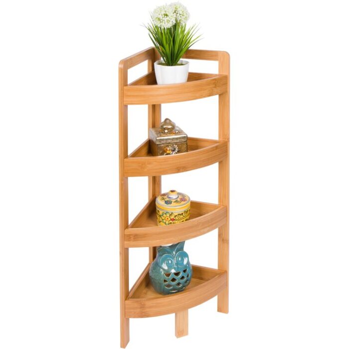 Corner Bookcase - Chic Decora