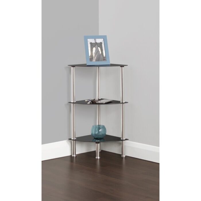 Corner Bookcase - Chic Decora