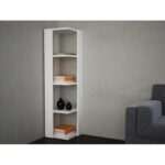 Corner Bookcase - Chic Decora