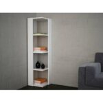 Corner Bookcase - Chic Decora