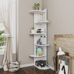 Corner Bookcase - Chic Decora