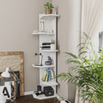 Corner Bookcase - Chic Decora