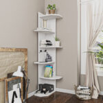 Corner Bookcase - Chic Decora