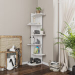 Corner Bookcase - Chic Decora