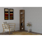 Corner Bookcase - Chic Decora