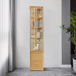 Corner Storage Bookcase - Chic Decora