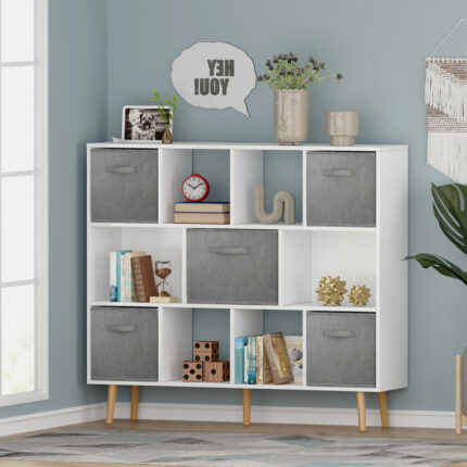 Bertok Etagere Bookcase - Chic Decora