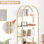 Credle Geometric Bookcase - Chic Decora