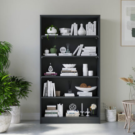 Jordahn Bookcase - Chic Decora