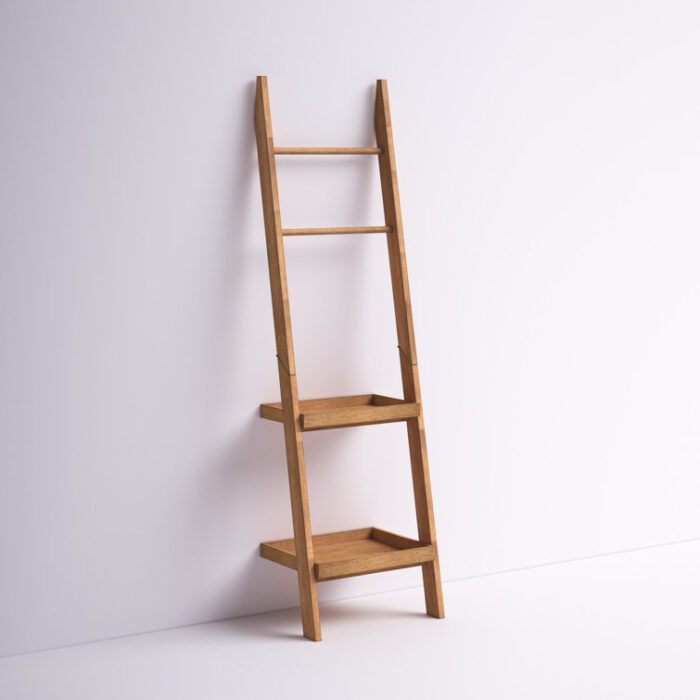 Criner Ladder Bookcase - Chic Decora