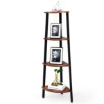 Crossway Corner Bookcase - Chic Decora