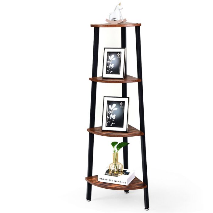 Crossway Corner Bookcase - Chic Decora