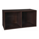 Cubeicals 12.36” H x 24.09” W Cube Bookcase - Chic Decora