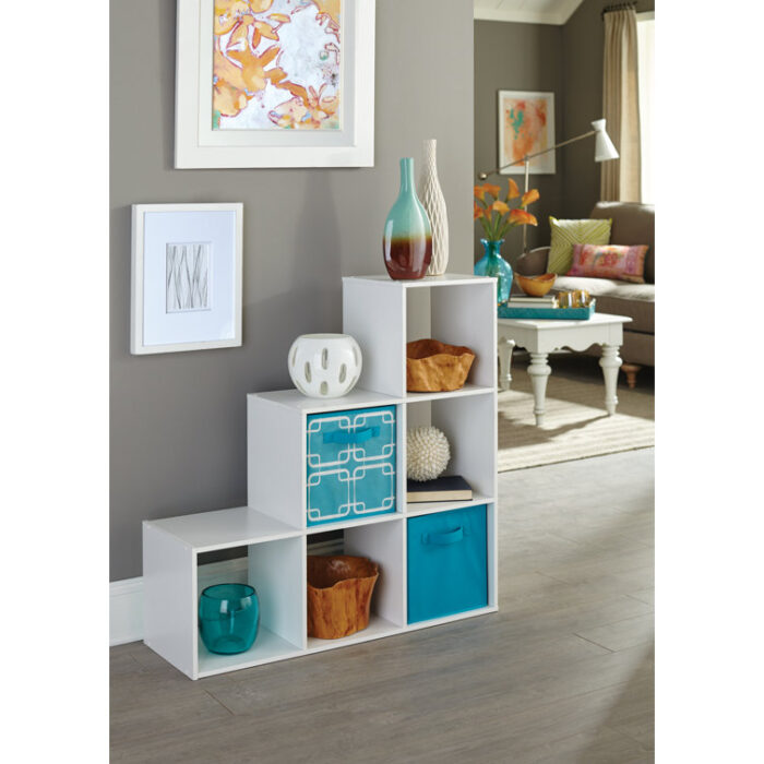 Cubeicals 35.85” H x 35.79” W Cube Bookcase - Chic Decora